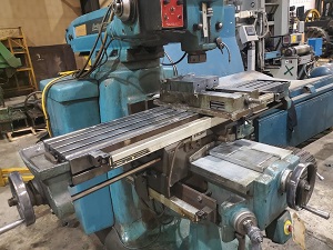 Bridgeport #Series-II, milling machine, 11" x58" table, 1.3 HP varidrive, digital read out XY, power table - Image 3