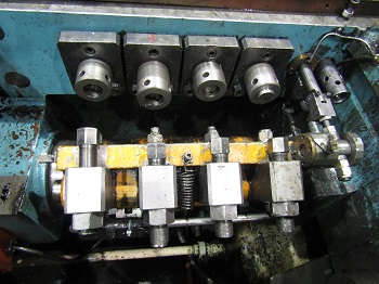 Sakamura #NP440, Nut Former, 100 PPM, 4 die, .910 cutoff diameter, 3.936 die bore, 2.495 punch bore, 4.330die - Image 5