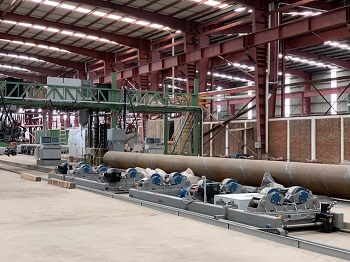 Blohm & Voss (2 Step) API Spiral Pipe Mill, 6' x 1", 1982, latest upgrade, 2017 - Image 8