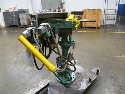 George Mitchell Co., Hydraulic Tube Push Pointer, single die, 1 1/4" tube, 4" O.D. x 2-1/4" die cast - Image 2
