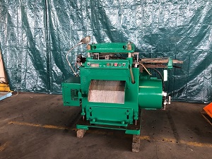 18 Ton, Tishken CO-6-24-18, Cut Off Press, between post 10" x 20" Air Clutch, 5 hp - Image 4