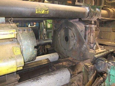 1700 Ton, Loewy, Copper Rod/tube Extrusion Press w/ Internal Piercer, Oil Hydraulic 4-tie rods, 52" stroke - Image 7