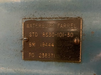 9 Ton, Waterbury-Farrel #2010-HT, ICOP Transfer Press, 10 Station, round plunger, 4.5" blank diameter, 1 5/8" - Image 4