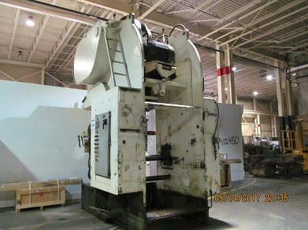200 Ton, Usi-clearing #OBS-200-72-42, Gap Frame Press, 20" stroke, 72" x 42" bed, 6" adjustment, 25 SPM - Image 3