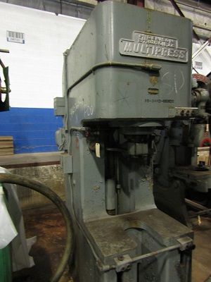 50 Ton, Denison #NA50.D10.A112, Hydraulic Multipress, 15" stroke, 12" throat, 31-1/4" x 19-1/2" bed - Image 4