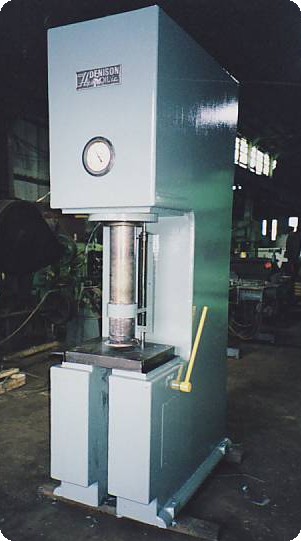 25 Ton, Denison #AC Multipress, 12" stroke, 10" throat, 21" x 18-1/2" bed - Image 1
