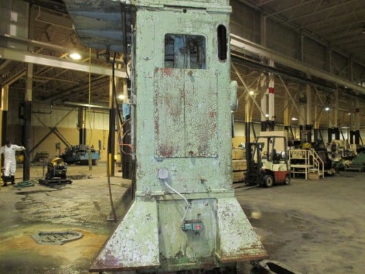 200 Ton, Verson #200-HD1-60T, Housing Type Hydraulic Press, 24" stroke, 41" daylight, 17" shut height, 62" x - Image 2