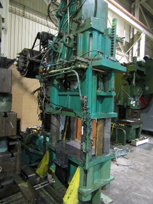 500 Ton, Wilson K.r., Hydraulic Press, 28" stroke, 31" x 30" bed - Image 3
