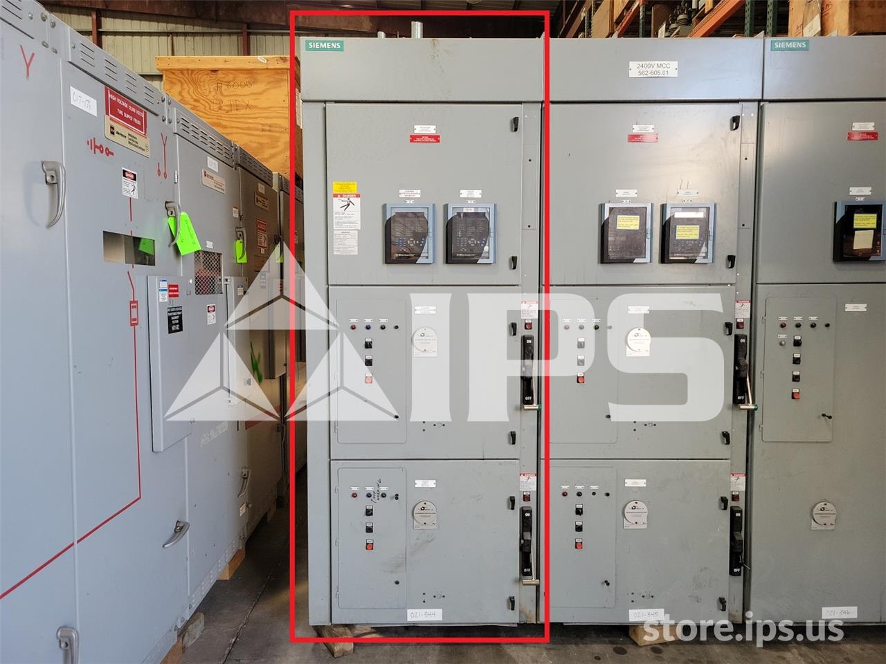 400 Amps Sa 81000 Series Vacuum Indoor Switchgear 5 KV Two 400 Amps Drawout Contactor Compartments, Control - Image 1