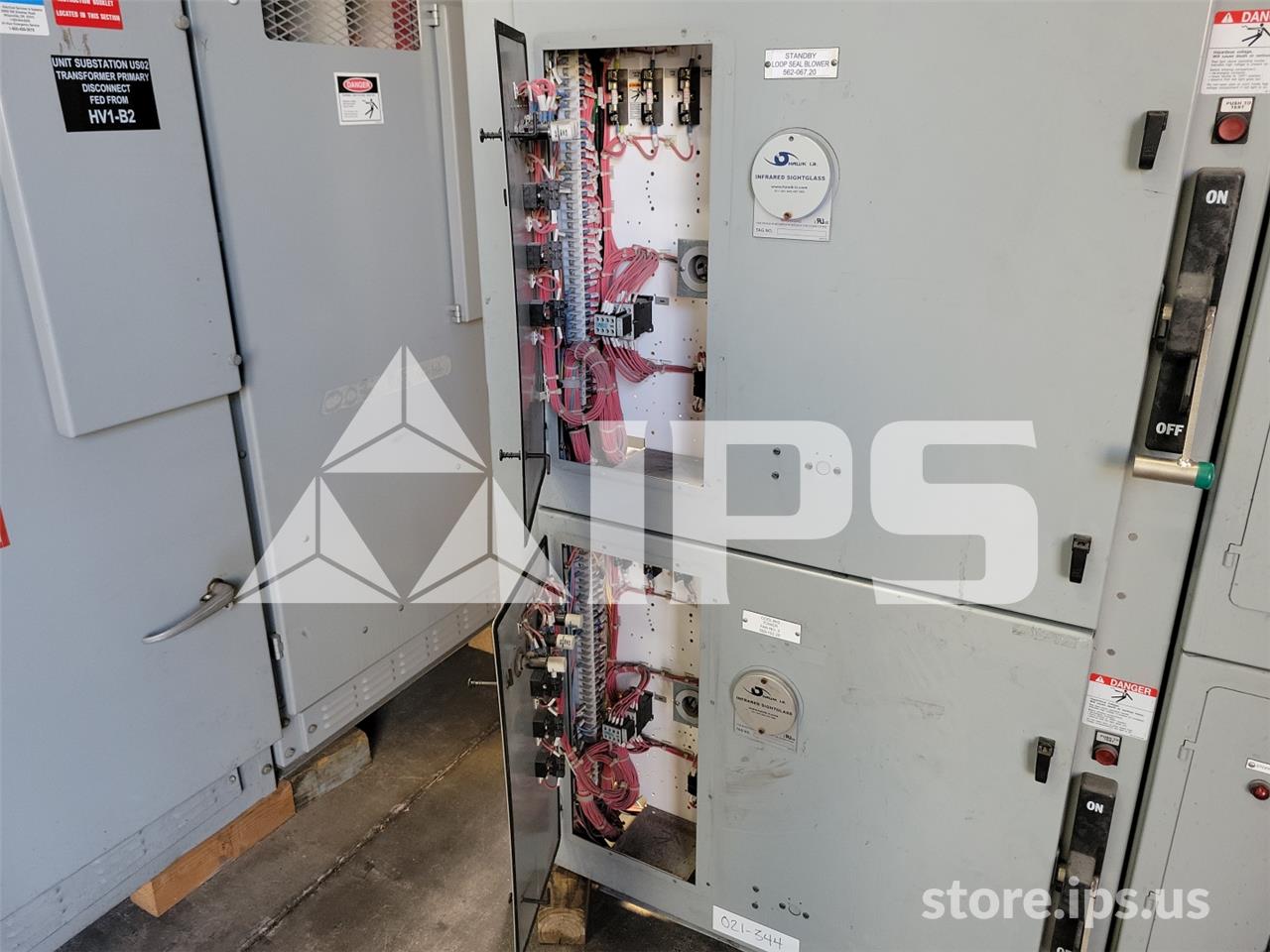 400 Amps Sa 81000 Series Vacuum Indoor Switchgear 5 KV Two 400 Amps Drawout Contactor Compartments, Control - Image 2