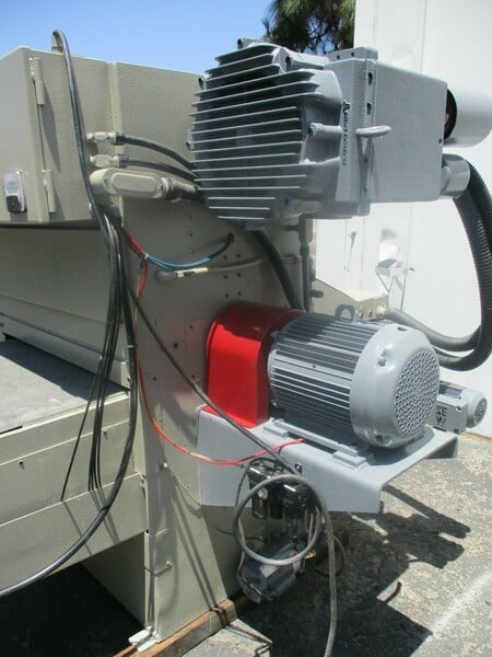 37" Cemco #UR-2137, 1-head belt grinder, complete coolant system - Image 3