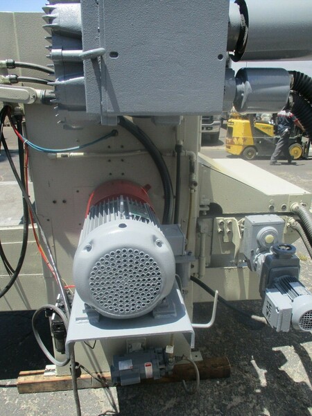 37" Cemco #UR-2137, 1-head belt grinder, complete coolant system - Image 4