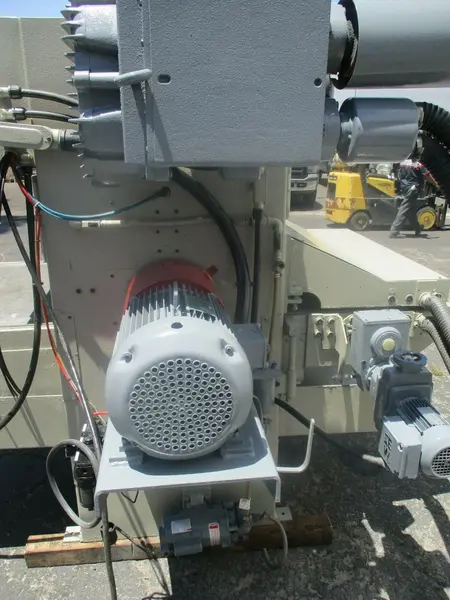 37" Cemco #UR-2137, 1-head belt grinder, complete coolant system - Image 4