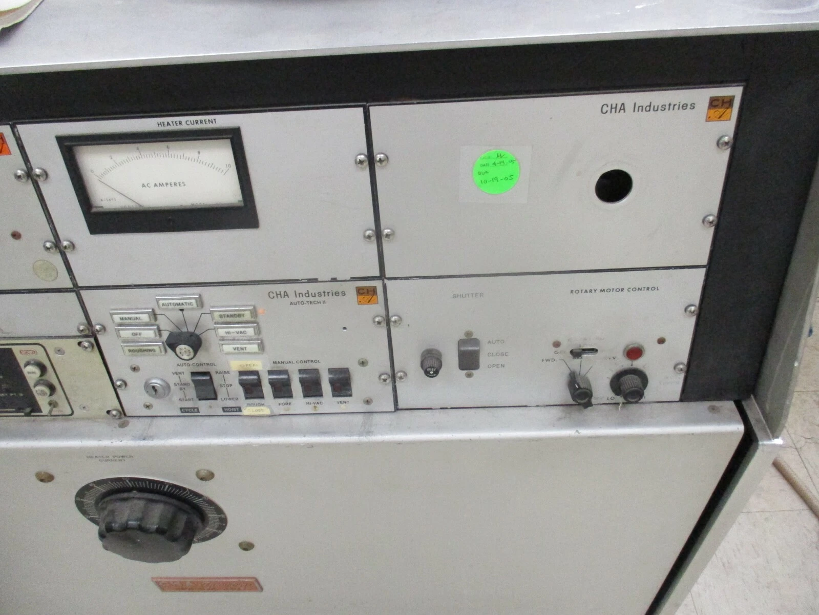 Cha Autotech II Thermal Evaporator, Vacuum Deposition Chamber with E Gun - Image 5
