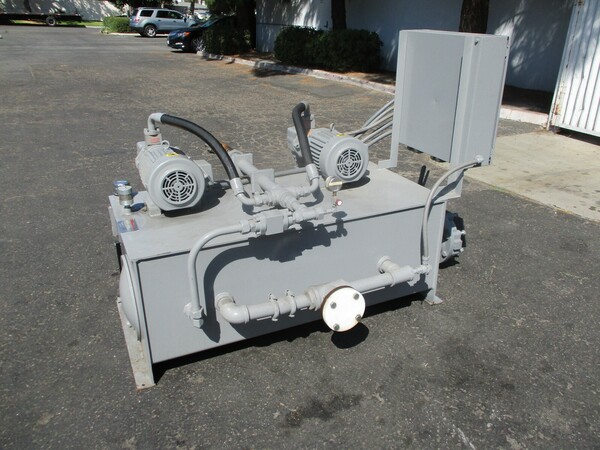 38 GPM Continental #35V-38-A, hydraulic pumping unit, 3 HP - Image 2