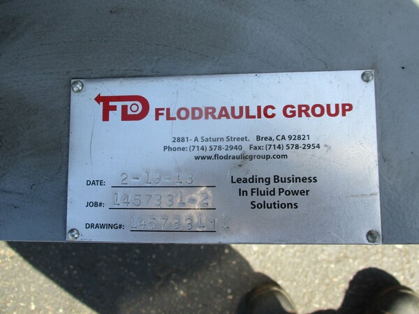 38 GPM Continental #35V-38-A, hydraulic pumping unit, 3 HP - Image 5