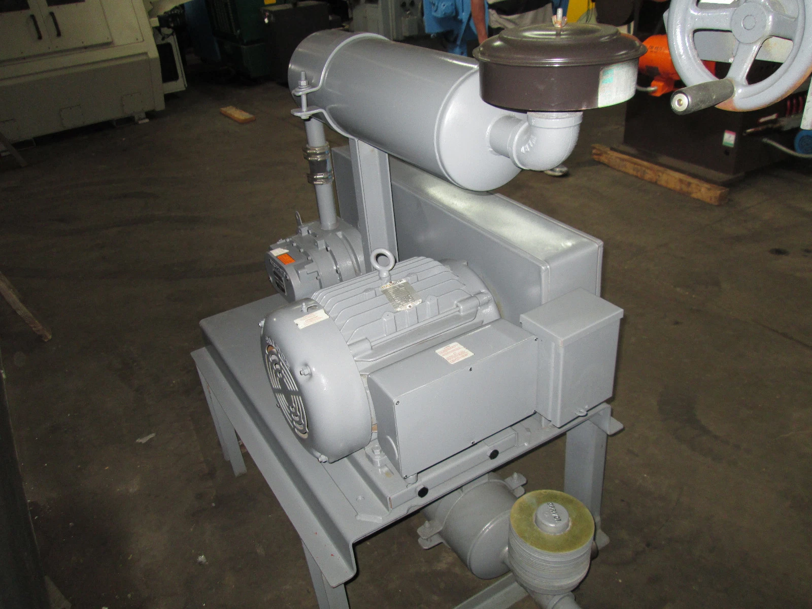 Sutorbilt Positive Displacement Pump and Motor, 15 HP, Single Phase - Image 4