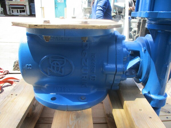 6" Dezurik, Eccentric Plug Valve, w/ Actuator, New - Image 4
