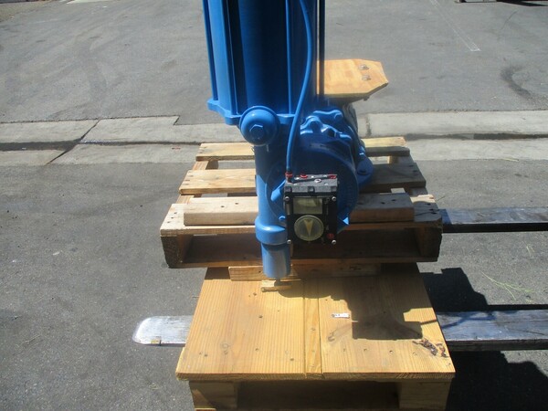 6" Dezurik, Eccentric Plug Valve, w/ Actuator, New - Image 5