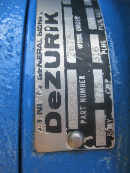 6" Dezurik, Eccentric Plug Valve, w/ Actuator, New - Image 7