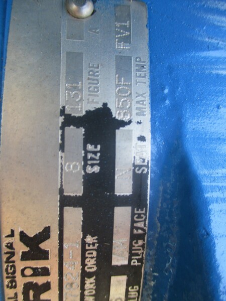 6" Dezurik, Eccentric Plug Valve, w/ Actuator, New - Image 9