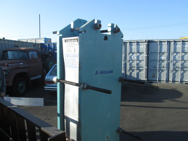 380 sq.ft., Tranter, M15-FFM, Superchanger heat exchanger, Stainless Steel, 100 psi - Image 10