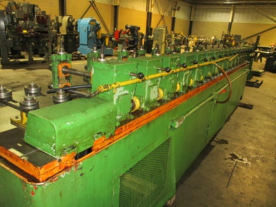 15 Stand, B & K, Roll Former, R-L, 1-1/4" spindle diameter, 11" roll space, 12" horizontal center, 5" - Image 3