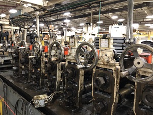 22 Stand, Tishken #24HW S3-1/2, Roll Forming Line, 3-1/2' ' spindle diameter, 20" roll space, 14" horizontal - Image 1