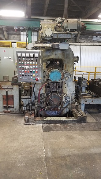 5.14" x 18" x 12" Bliss / United, 4 Hi Non-reversing Mill, electromechanical screwdown - Image 2