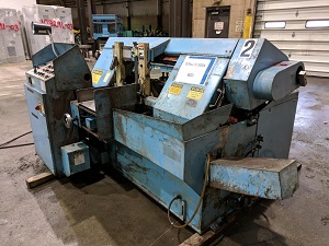 12" x 12" DoAll #C-305A, Vertical Band Saw, 1-1/4" x 144" saw, 350 FPM, front unload tray, hydraulic, coolant - Image 4
