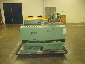 14" Dake #COBRA-350AX, Saw, 3400 RPM, 7" vise opening, 6-1/4" feeder vise opening, 23" feeder length, 8 blades - Image 1