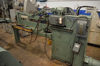 Niagara #31RC, Circle Shear, 10 gage, 60" squaring blank, 78" octagonal blank, 3" diameter cutter, 100 FPM - Image 3