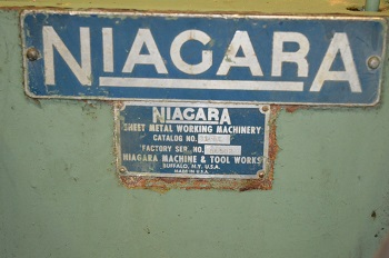 Niagara #31RC, Circle Shear, 10 gage, 60" squaring blank, 78" octagonal blank, 3" diameter cutter, 100 FPM - Image 4