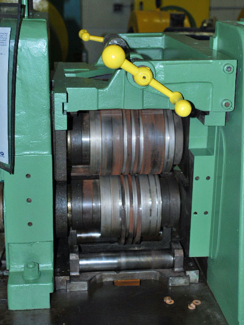 10" x 4" Ruesch, Ring Slitter, 11" face width, entry guides - Image 2