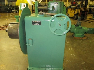 12" x .157" Nobs Slitting Line, 500 kg, uncoiler, recoiler, auxiliary recoiler - Image 3