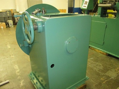 12" x .157" Nobs Slitting Line, 500 kg, uncoiler, recoiler, auxiliary recoiler - Image 4