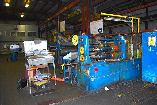 36" x .187" Stamco Slitting Line, 20000 lb., 24" ID, 62" outside dimension, L-R, Self-Contained Hydraulics - Image 7