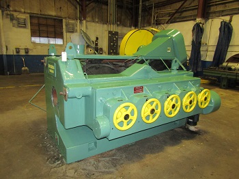 6.5" Kieserling #Wrun 4, 7-Roll Tube & Bar Straightener, 28" L x 8" diameter large roll, 10" L x 9.5" - Image 4