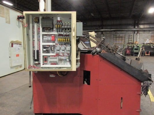1/2" x 4" Ruja #HAWK, Rotary Roller, 120" die segment, 30" vibra feed bowl w/adj. stand - Image 1