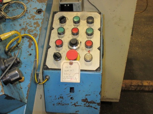 5/16" Saspi #RV-8, thread rolling machine, 30" vibra feed bowl, 8' conveyor - Image 3