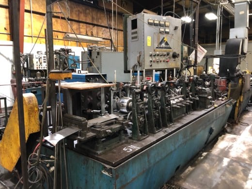 2-1/2" x 0.12" Turek & Heller #WU-20-10, Stainless Steel Tube Mill, Tig Type, L-R, 25 FPM, Universal Drive - Image 8