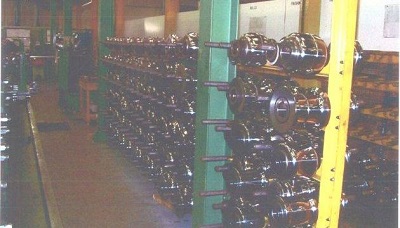 2.5" x 15/6" (63.5mm x 3.2mm) Oto Mills #OTO 552-RTC, Tube Mill with Rafted Stands, 1999 - Image 2