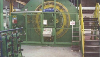 2.5" x 15/6" (63.5mm x 3.2mm) Oto Mills #OTO 552-RTC, Tube Mill with Rafted Stands, 1999 - Image 5