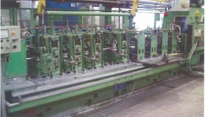 2.5" x 15/6" (63.5mm x 3.2mm) Oto Mills #OTO 552-RTC, Tube Mill with Rafted Stands, 1999 - Image 7