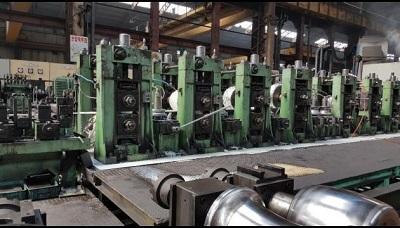8" x 0.33" (216mm x 8.5mm) Tube Mill, 610mm ID, 2200mm outside dimension, 60 MPM, Saw Cut off - Image 3