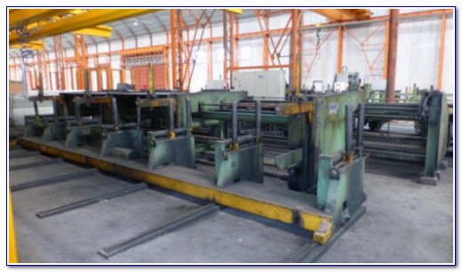 8.5" x 0.4" (219mm x 10mm) Voest Alpine, Rafted Cage Forming Tube Mill, 150mm shaft, 80 MPM, upgraded 2008 - Image 6