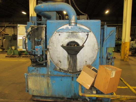 Hurricane #250/W/BO Parts Washer, Hopper Gas Heated Water System, 24" Auger barrel, dust collector - Image 2