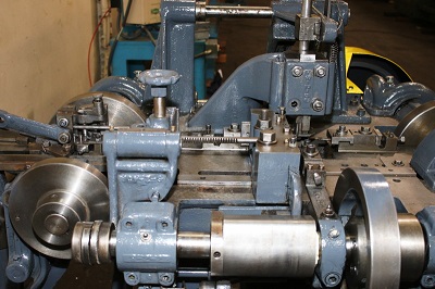 Nilson #S-2, Fourslide Wire Forming Machine, 1/8" wire diameter, sealed gears, solid cams, 10" stroke - Image 7