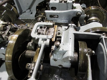 U.S. Baird #3, Four Slide Machine, with Motorized Straightener, 3/16" wire diameter, 1-1/8" ribbon, 10" feed - Image 5