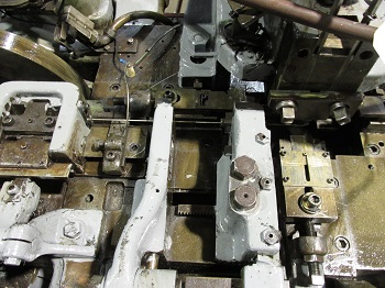 U.S. Baird #3, Four Slide Machine, with Motorized Straightener, 3/16" wire diameter, 1-1/8" ribbon, 10" feed - Image 6